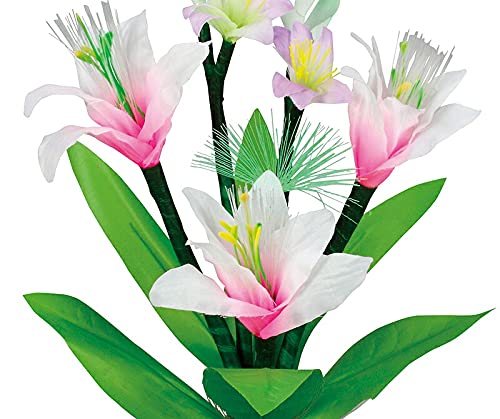 盆提灯 蓮華灯　一対　ルミナス LED　グラジオラス No.2 Amazon｜盆提灯 蓮華灯 ルミナス グラジオラス No.2 電気コード式LED